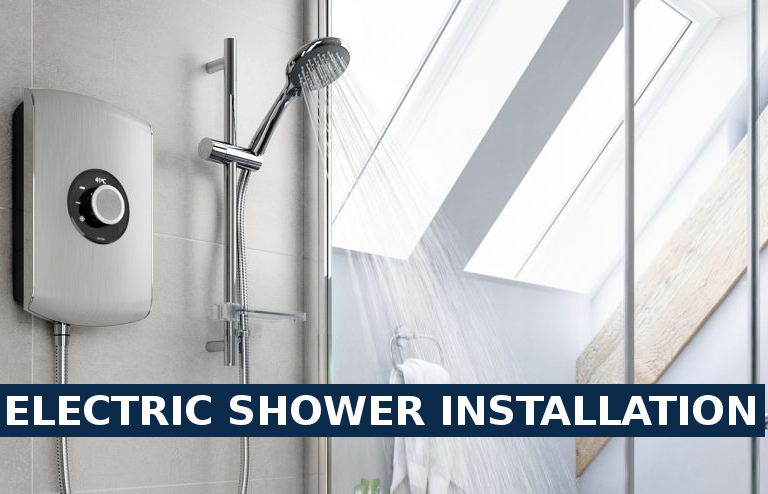 Electric shower installation East Ham